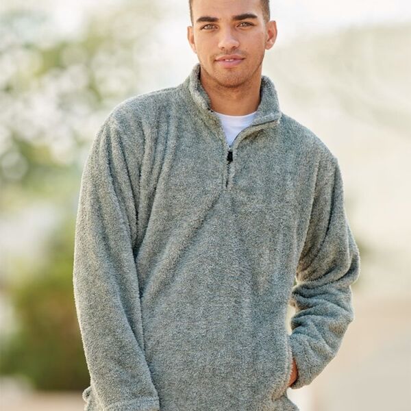 Boundary Shag Frosty Sherpa Quarter-Zip Pullover Thumbnail