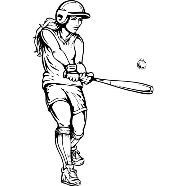 softbllplyr09v4bw Thumbnail