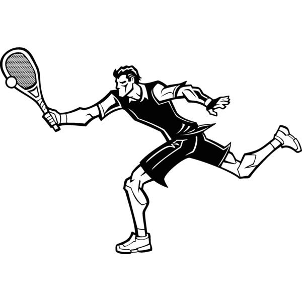 tennis04v4bw Thumbnail