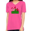 Missy's Relaxed Jersey Short-Sleeve V-Neck T-Shirt Thumbnail