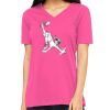 Missy's Relaxed Jersey Short-Sleeve V-Neck T-Shirt Thumbnail