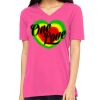 Missy's Relaxed Jersey Short-Sleeve V-Neck T-Shirt Thumbnail