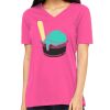 Missy's Relaxed Jersey Short-Sleeve V-Neck T-Shirt Thumbnail