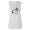 Ladies' Bella Flowy Scoop Muscle Tank Thumbnail
