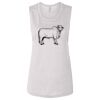 Ladies' Bella Flowy Scoop Muscle Tank Thumbnail