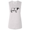 Ladies' Bella Flowy Scoop Muscle Tank Thumbnail