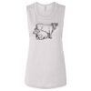 Ladies' Bella Flowy Scoop Muscle Tank Thumbnail