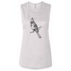Ladies' Bella Flowy Scoop Muscle Tank Thumbnail