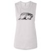 Ladies' Bella Flowy Scoop Muscle Tank Thumbnail