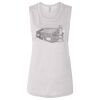 Ladies' Bella Flowy Scoop Muscle Tank Thumbnail