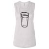 Ladies' Bella Flowy Scoop Muscle Tank Thumbnail