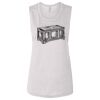 Ladies' Bella Flowy Scoop Muscle Tank Thumbnail