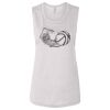 Ladies' Bella Flowy Scoop Muscle Tank Thumbnail