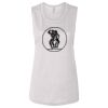 Ladies' Bella Flowy Scoop Muscle Tank Thumbnail