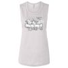 Ladies' Bella Flowy Scoop Muscle Tank Thumbnail