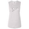Ladies' Bella Flowy Scoop Muscle Tank Thumbnail