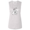 Ladies' Bella Flowy Scoop Muscle Tank Thumbnail