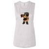 Ladies' Bella Flowy Scoop Muscle Tank Thumbnail