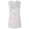 Ladies' Bella Flowy Scoop Muscle Tank Thumbnail