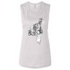 Ladies' Bella Flowy Scoop Muscle Tank Thumbnail