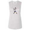 Ladies' Bella Flowy Scoop Muscle Tank Thumbnail
