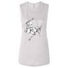 Ladies' Bella Flowy Scoop Muscle Tank Thumbnail