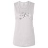 Ladies' Bella Flowy Scoop Muscle Tank Thumbnail