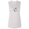 Ladies' Bella Flowy Scoop Muscle Tank Thumbnail