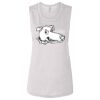 Ladies' Bella Flowy Scoop Muscle Tank Thumbnail