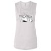 Ladies' Bella Flowy Scoop Muscle Tank Thumbnail