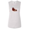 Ladies' Bella Flowy Scoop Muscle Tank Thumbnail