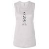Ladies' Bella Flowy Scoop Muscle Tank Thumbnail