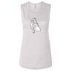 Ladies' Bella Flowy Scoop Muscle Tank Thumbnail