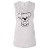Ladies' Bella Flowy Scoop Muscle Tank Thumbnail