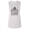 Ladies' Bella Flowy Scoop Muscle Tank Thumbnail