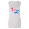Ladies' Bella Flowy Scoop Muscle Tank Thumbnail