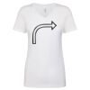 Next Level The Ideal V T-Shirt Thumbnail